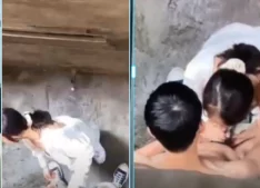 Quay Lén Cặp Đôi Địt Trong Hẻm Việt Nam